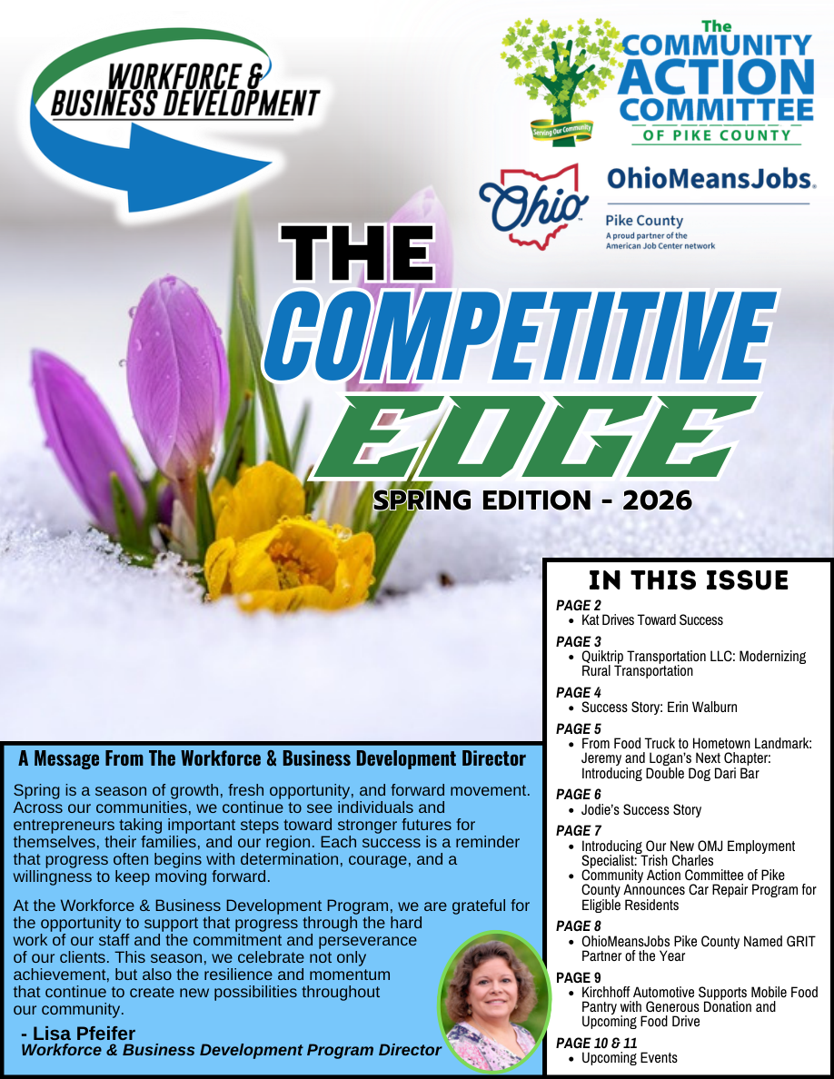 Cover preview for The Competitive Edge Spring 2026 newsletter